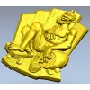 3D модель Банник - STL файл для ЧПУ по дереву