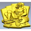 3D модель Банник - STL файл для ЧПУ по дереву