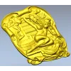 Рельефная панель "Банная нимфа" - STL для ЧПУ