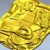 Рельефная панель "Банная нимфа" - STL для ЧПУ