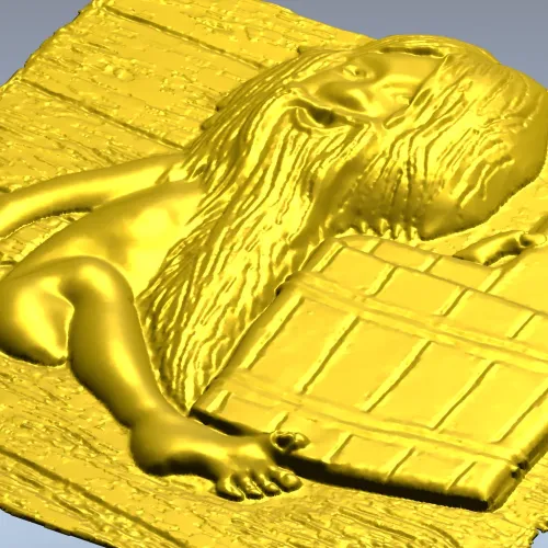 stl модель "Банный домовой" - 3d модель для ЧПУ и фрезера