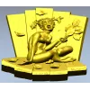 Весёлая банщица - рельеф для ЧПУ в формате STL