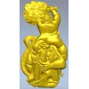 Рельефная 3D модель "Парящий банщик" - STL для ЧПУ