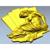Нимфа отдыха - 3D модель STL для фрезеровки на ЧПУ
