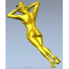3D модель в формате STL - женская фигура "Грация"