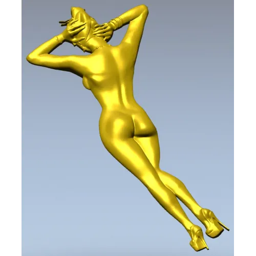 3D модель в формате STL - женская фигура "Грация"