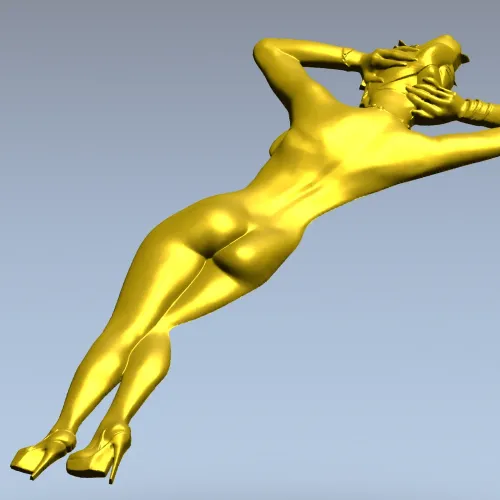 3D модель в формате STL - женская фигура "Грация"