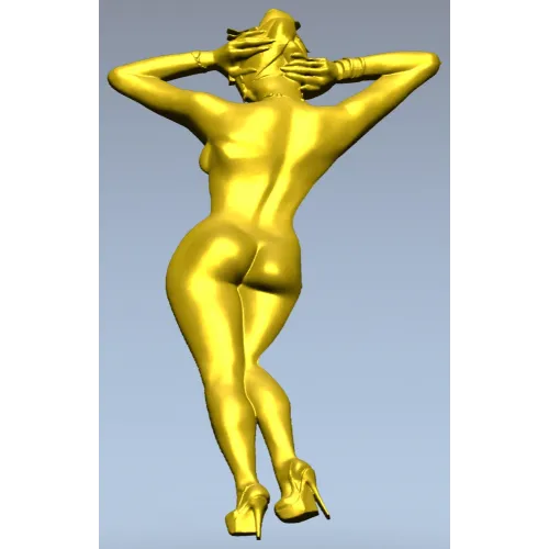 3D модель в формате STL - женская фигура "Грация"