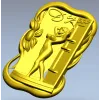 Душевая нимфа - 3D модель STL для ЧПУ