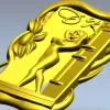 Душевая нимфа - 3D модель STL для ЧПУ