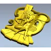 STL модель "Парная нимфа" - 3D модель для ЧПУ фрезера по дереву