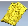 Steam Nymph Relief - STL 3D model for CNC carving