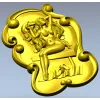Банная нимфа - 3D модель STL для ЧПУ