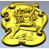 Банная нимфа - 3D модель STL для ЧПУ