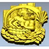 Банный весельчак - рельефное панно для ЧПУ в формате STL