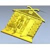 Парная Радость - 3D модель банного панно в формате STL