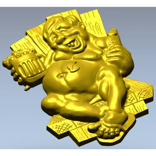Jolly Banya Relief - STL 3D Model for CNC