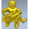 Банщик на скамье - 3D модель STL для ЧПУ