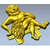Банщик на скамье - 3D модель STL для ЧПУ