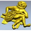 Банщик на скамье - 3D модель STL для ЧПУ