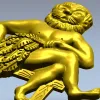 Банщик на скамье - 3D модель STL для ЧПУ
