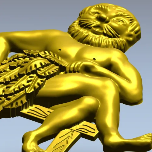 Банщик на скамье - 3D модель STL для ЧПУ