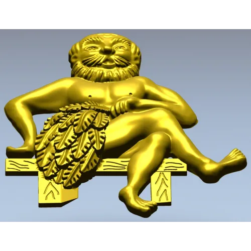 Банщик на скамье - 3D модель STL для ЧПУ
