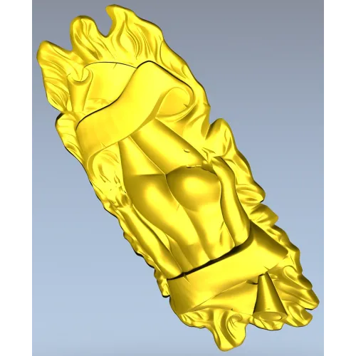 Парная нимфа - 3D модель STL рельеф для фрезера