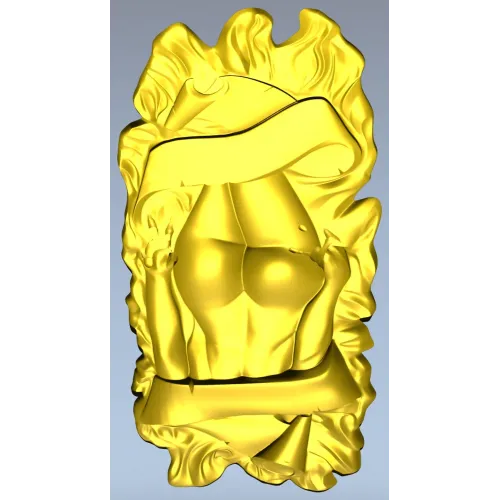Парная нимфа - 3D модель STL рельеф для фрезера