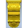 Classical Acanthus & Shell Corbel - STL 3D Model for CNC