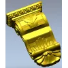 Classical Acanthus & Shell Corbel - STL 3D Model for CNC