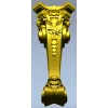 Baroque Decorative Corbel STL for CNC Milling