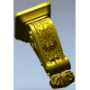 Classical Acanthus Corbel - STL 3D Model for CNC