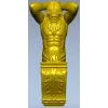 Барочный кронштейн-атлант для ЧПУ - STL модель