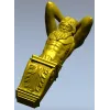 Барочный кронштейн-атлант для ЧПУ - STL модель