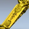 Атлант - декоративный кронштейн в формате STL для ЧПУ