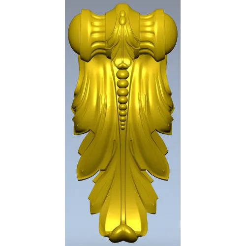 Акантовый кронштейн для ЧПУ - детализированная 3D модель STL
