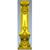 Ornamental Acanthus Corbel - STL 3D Model for CNC