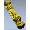 Ornamental Acanthus Corbel - STL 3D Model for CNC