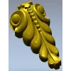 Acanthus scroll corbel STL for CNC carving