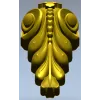 Acanthus scroll corbel STL for CNC carving