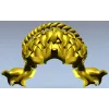 Декоративный кронштейн-лапа в стиле акант - 3D STL для ЧПУ