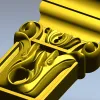 Кронштейн "Тюльпанный акант" - 3D модель в формате STL для ЧПУ