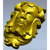 Барочный маскарон - 3D модель STL для ЧПУ