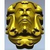Барочный маскарон - 3D модель STL для ЧПУ