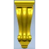 Classical Scroll Corbel - STL 3D Model for CNC