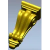 Classical Scroll Corbel - STL 3D Model for CNC