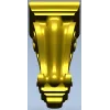 Classical Scroll Corbel - STL 3D Model for CNC