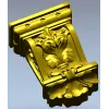 Ornate Acanthus Corbel - STL 3D Model for CNC
