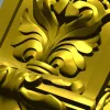 Ornate Acanthus Corbel - STL 3D Model for CNC